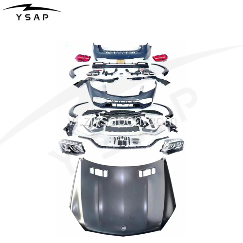 2013-2015 GL nâng cấp lên GLS AMG Body Kit